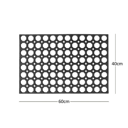 Heavy Duty Non Slip Rubber Ring Entrance Doormat