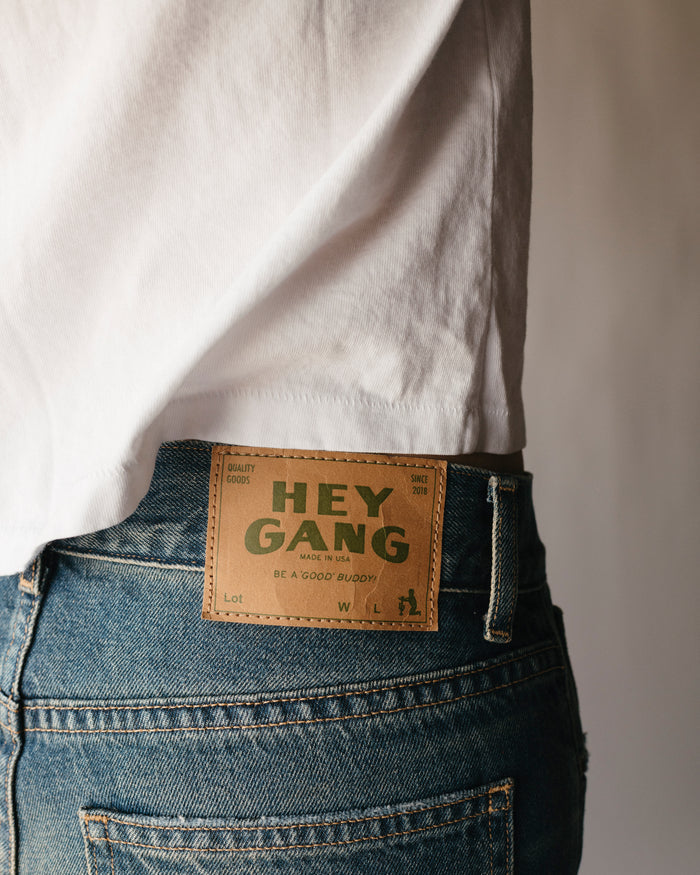 Hey Gang – Loose Crop in Richman Wash