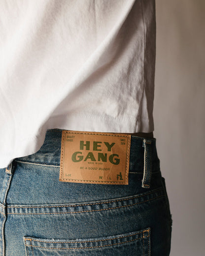 Hey Gang – Loose Crop in Richman Wash