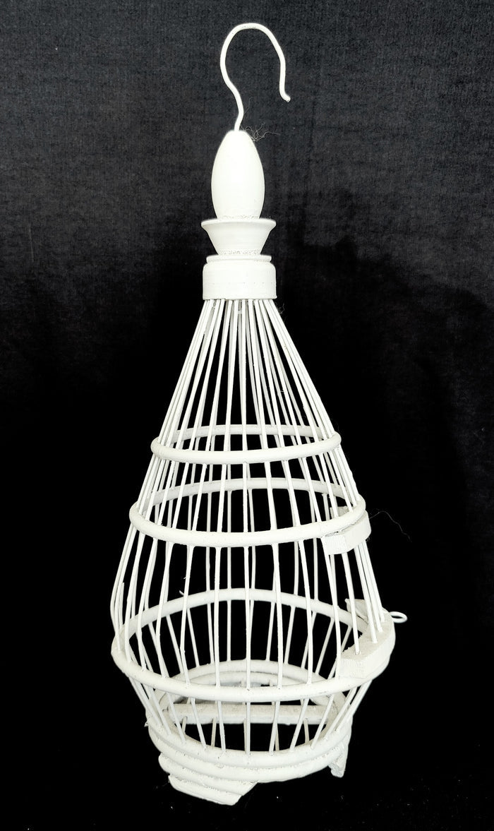 Home Decor. Beautiful Decorative Bamboo and Wood Bird Cage.