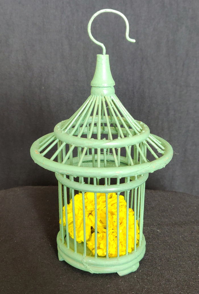 Home Decor. Beautiful Decorative Bamboo Bird Cage.