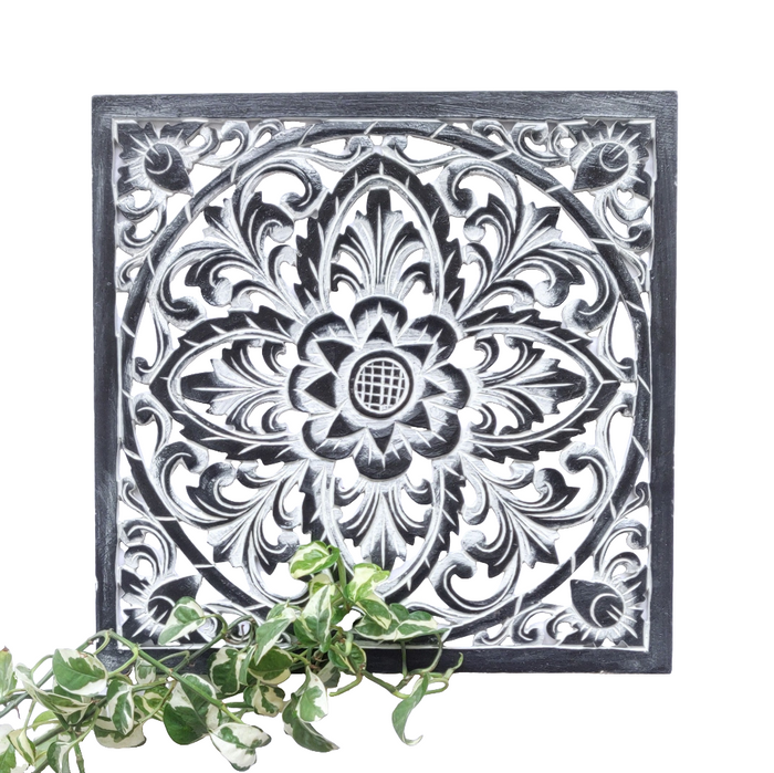 Home Decor. Wall Art. Handcrafted Decorative Floral Panel.