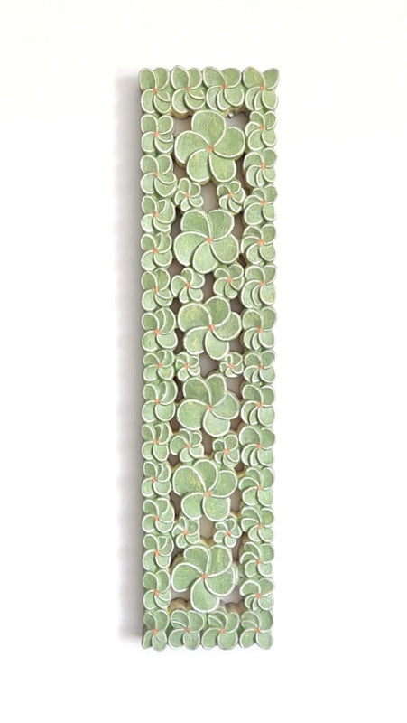 Home Decor: Wall Hanging.
Hand Carved Wooden panel with floral motifs.