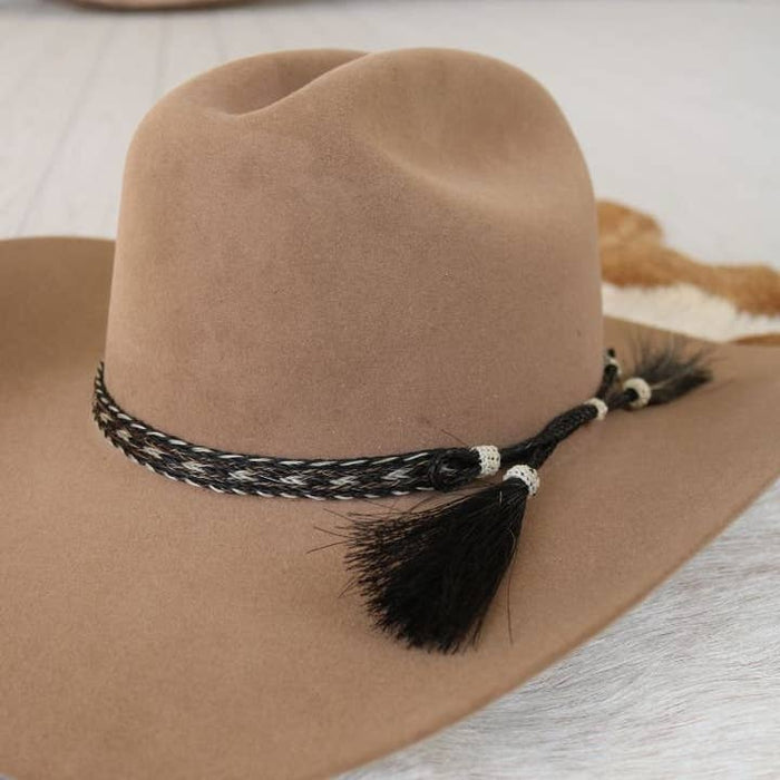 Horsehair Hatband Double Tassel