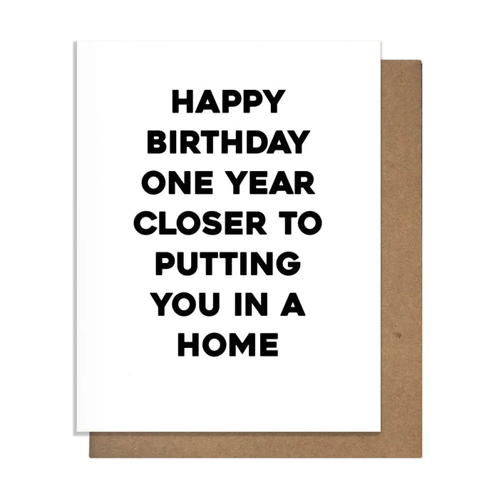 In a Home Birthday Card