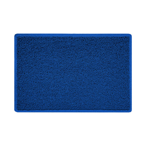 Indoor Spaghetti Doormat Plain - Blue