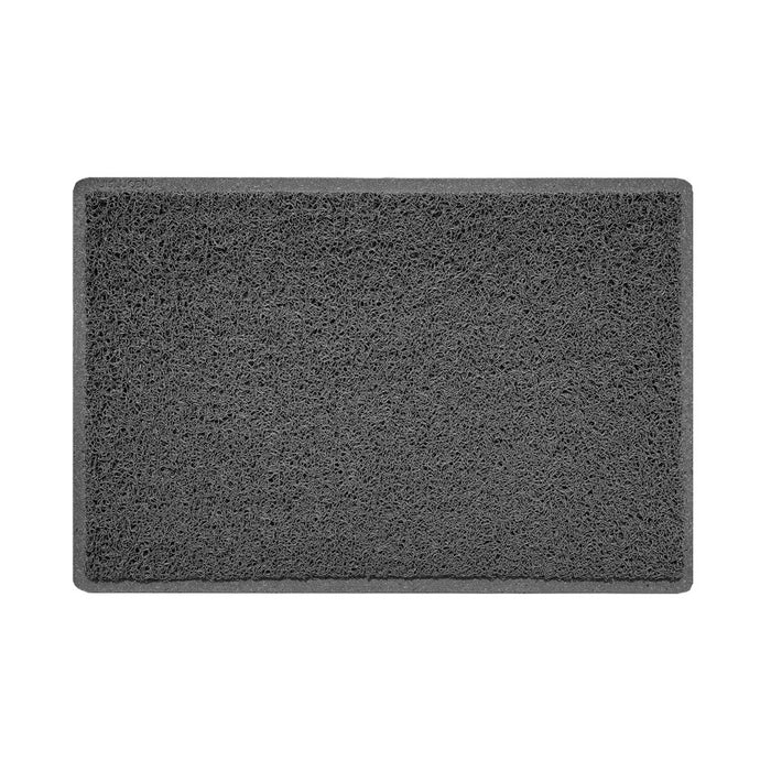Indoor Spaghetti Doormat Plain  - Dark Grey