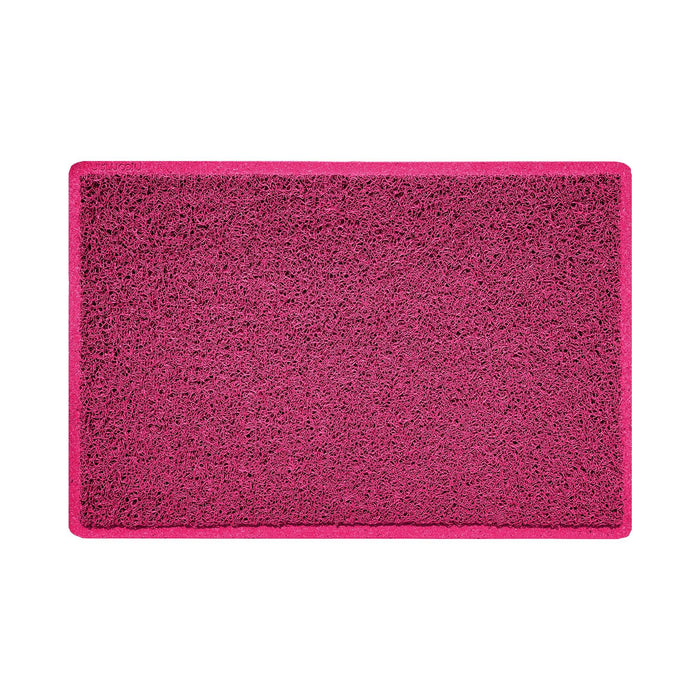 Indoor Spaghetti Doormat Plain - Pink