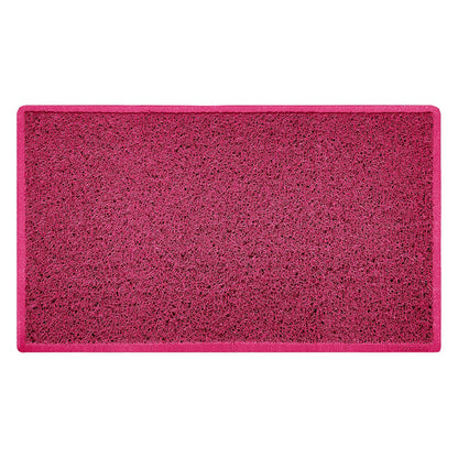 Indoor Spaghetti Doormat Plain - Pink