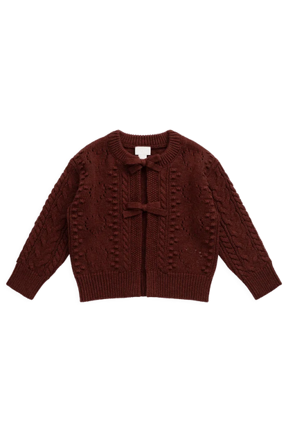 Jamie Kay – Josephine Knitted Cardigan in Veneer