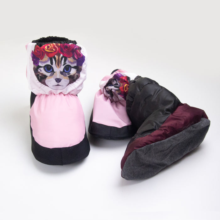 Kitty Face Ballet Booties - Dancewear by Patricia