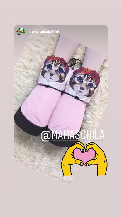 Kitty Face Ballet Booties - Dancewear by Patricia