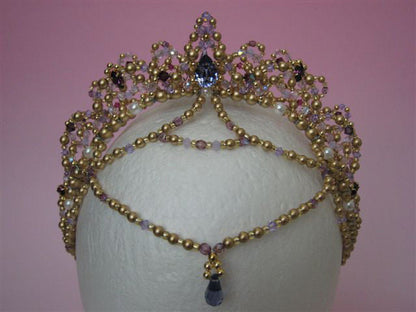 Lilac Fairy Professional Head Piece - Dancewear by Patricia