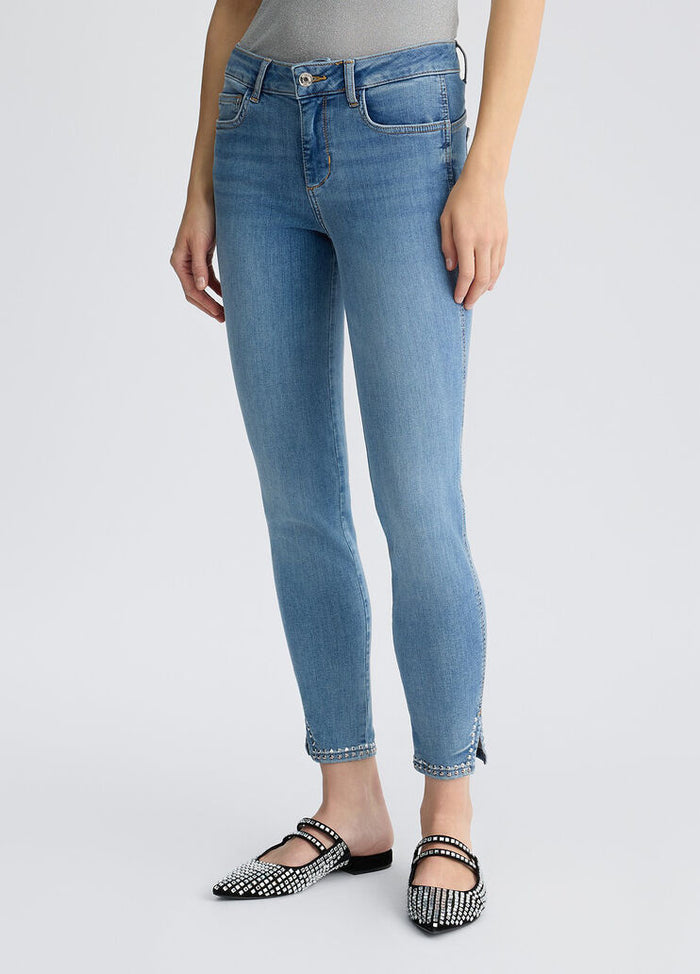 Liu Jo B.up Skinny Sweet Regular W. Blu Donna