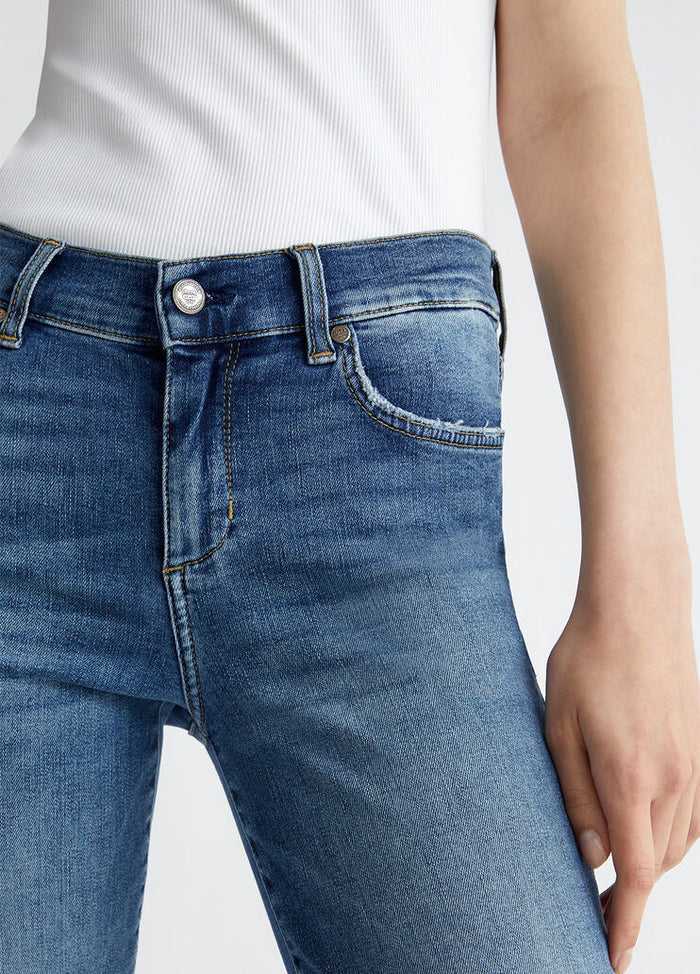 Liu Jo Denim Autentic Slim Alla Cavig Blu Donna
