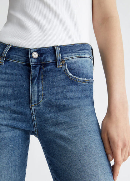 Liu Jo Denim Autentic Slim Alla Cavig Blu Donna