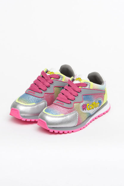 Liu Jo Shoes Sneaker Lacci Multic.+pochette Multicolore Bambina