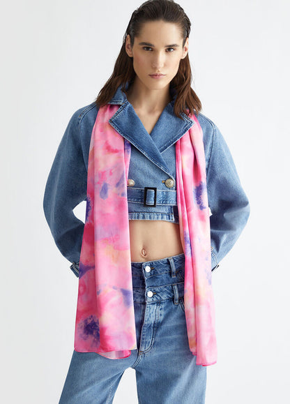Liu Jo Stola Shaded Effect 70x180 Rosa Donna