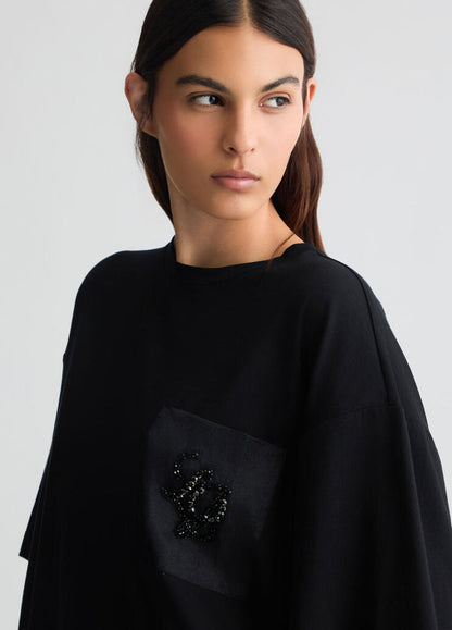Liu Jo T-shirt Over Con Taschino Donna
