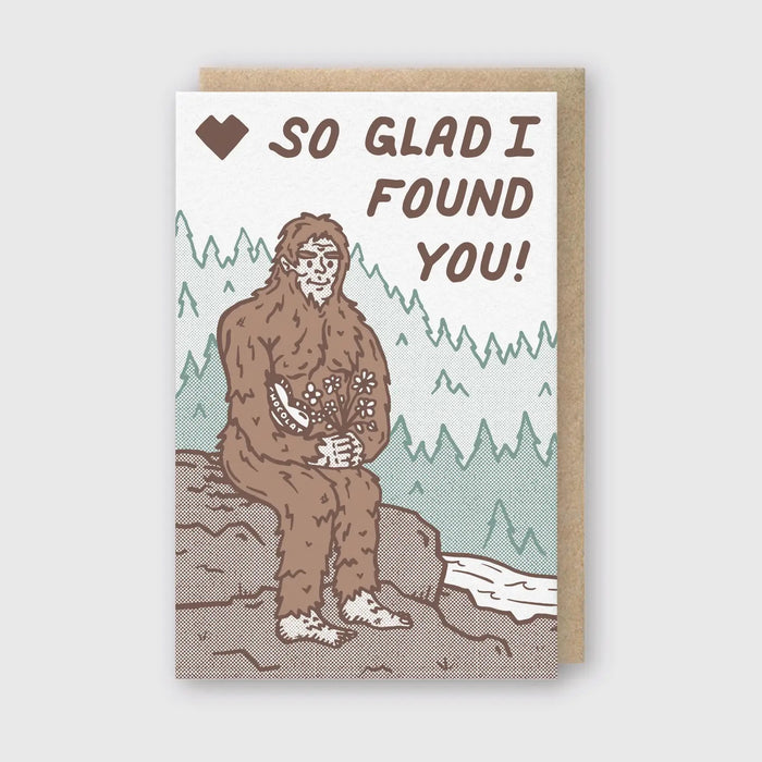 Love Yeti Found Card
