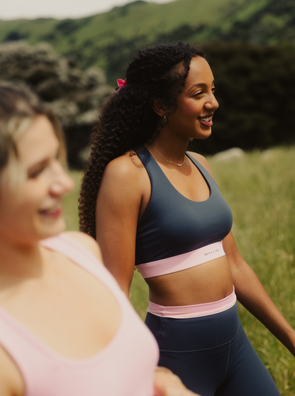 Lumify Sports Bra in Marine Blue