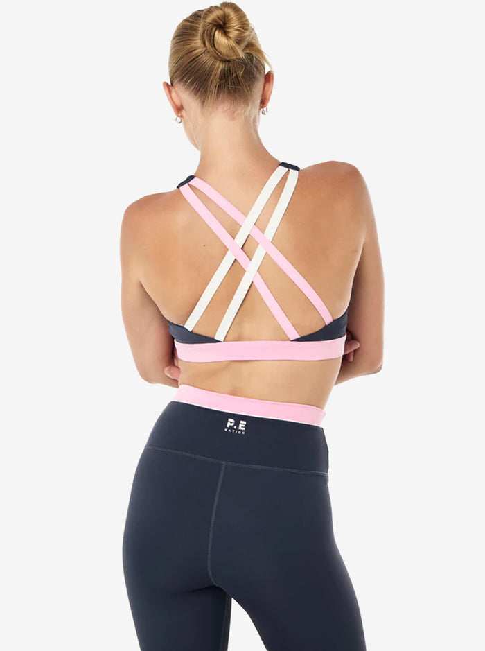 Lumify Sports Bra in Marine Blue