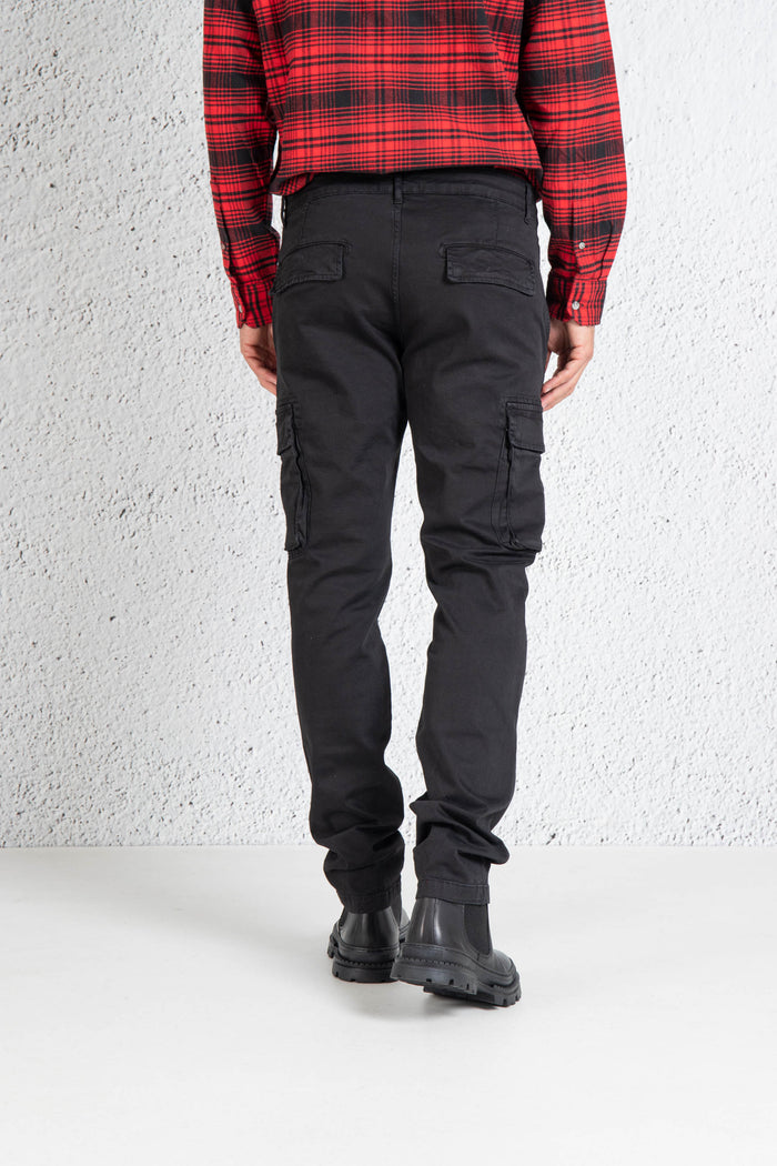 Lyle & Scott Pantalone Cargo Nero Uomo