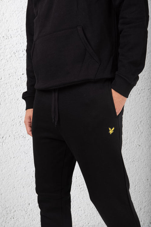 Lyle & Scott Pantalone In Felpa Nero Uomo
