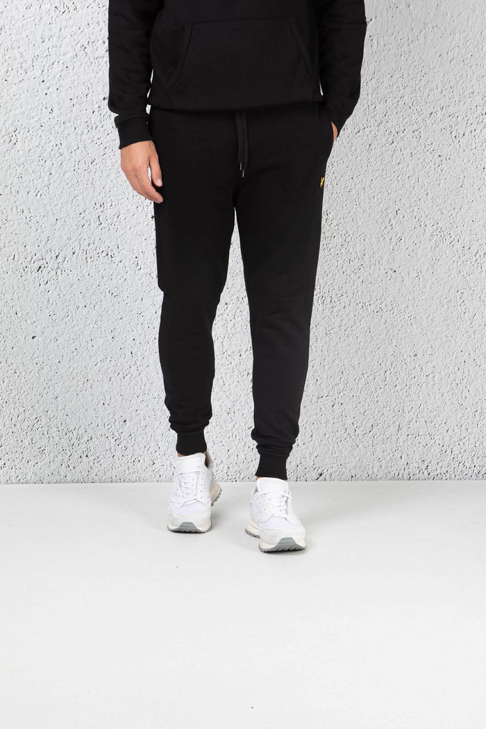 Lyle & Scott Pantalone In Felpa Nero Uomo