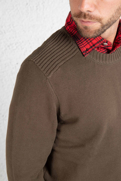 Lyle & Scott Pull Girocollo Verde Uomo