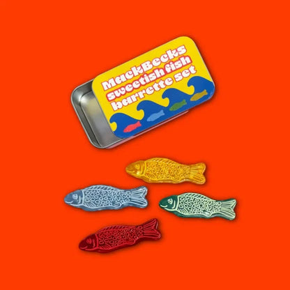 MackBecks - Sweetish Fish Barrette Set