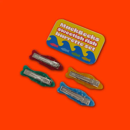 MackBecks - Sweetish Fish Barrette Set