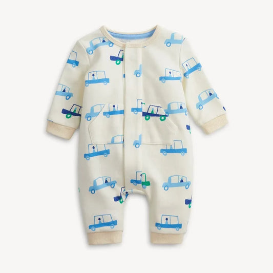 Magnetic Me - French Terry Cars Romper
