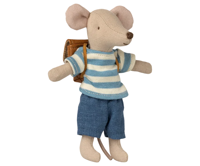 Maileg - Tricycle Big Brother Mouse in Brown