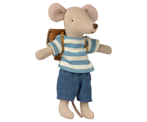 Maileg - Tricycle Big Brother Mouse in Brown