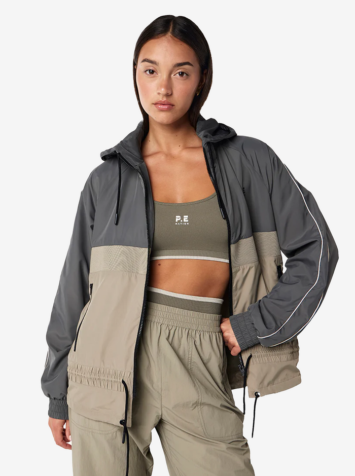 Man Down Jacket in Gunmetal