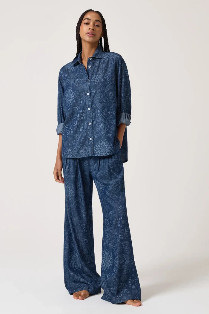 Mandala Spirit Rumi Pant Indigo