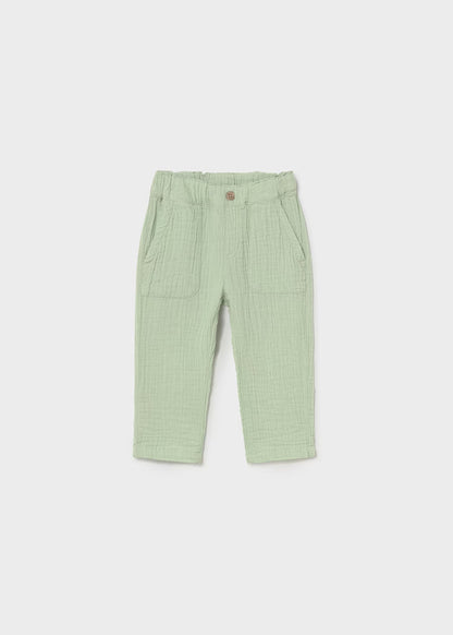Mayoral – Cotton Pants in Matcha