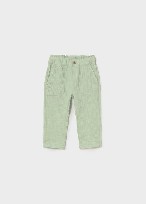 Mayoral – Cotton Pants in Matcha