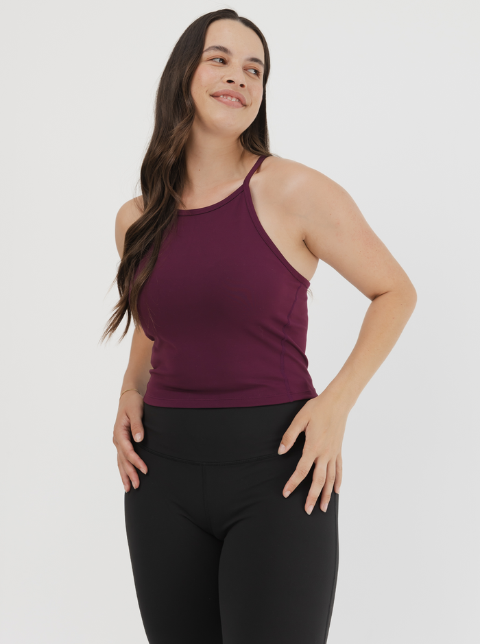 Mellow Tank in Mulberry