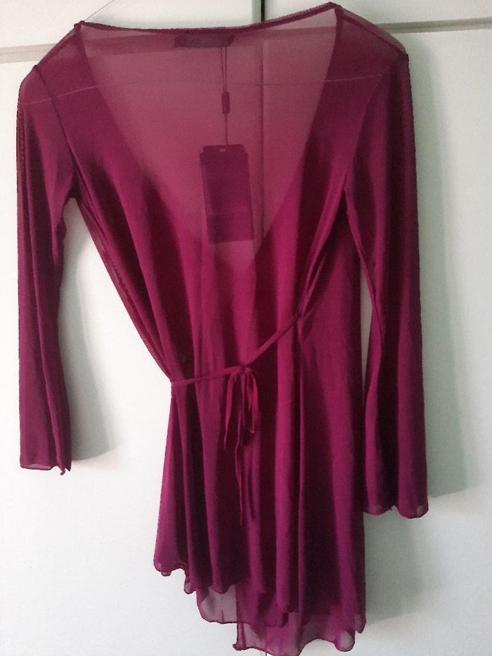 Mesh Cross-Over Tunic "Lise" - Dancewear by Patricia