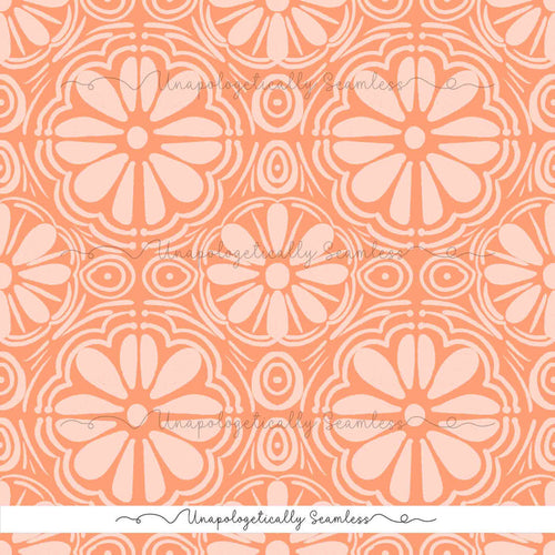 Mex Tile Peach