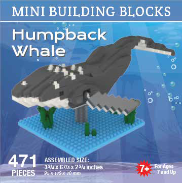 Mini Building Block Humpback Whale