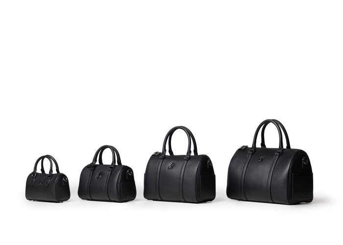 MINI STANDARD GAL BOSTON BAG - BLACK