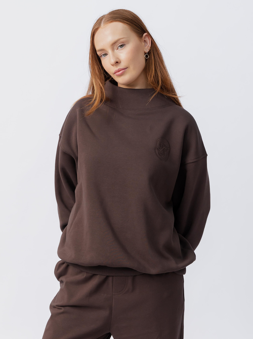 Mock Neck Sweatshirt