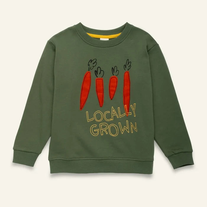 Mon Coeur – Locally Grown Sweatshirt in Green Pastures