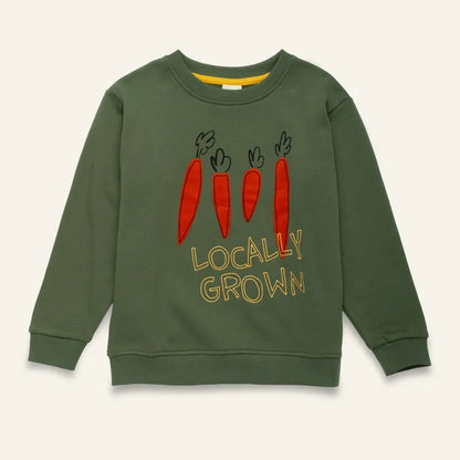 Mon Coeur – Locally Grown Sweatshirt in Green Pastures