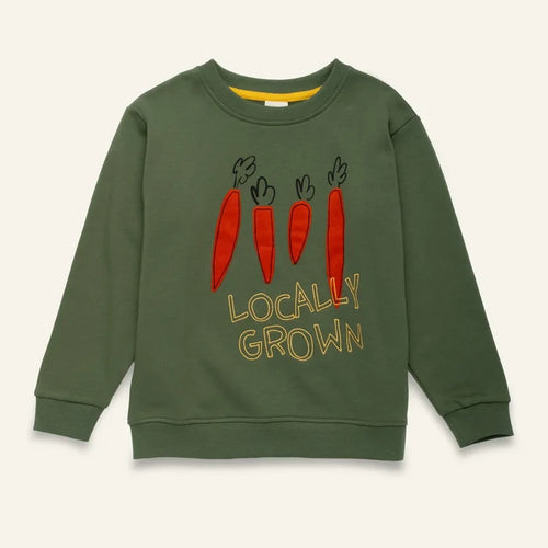 Mon Coeur – Locally Grown Sweatshirt in Green Pastures