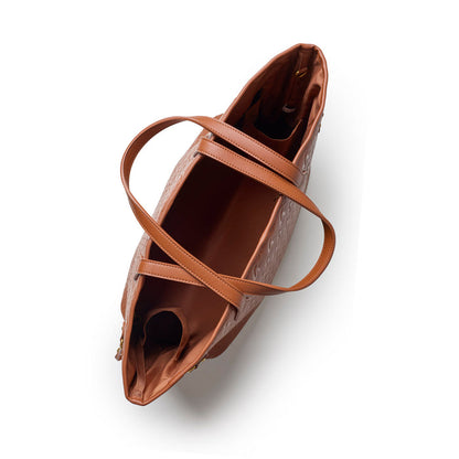 MONOGRAM TRAVEL SET - BROWN