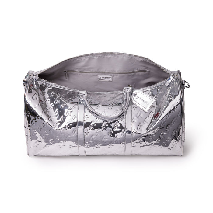 MONOGRAM TRAVEL SET - METALLIC SILVER